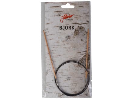 Järbo Björk Rundstickor Björk 80cm 2,50mm / 31.5in US1Â½