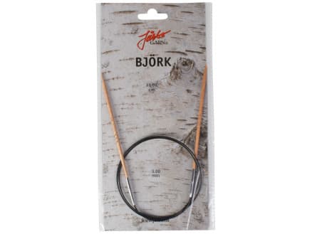 Järbo Björk Rundstickor Björk 80cm 3,00mm / 31.5in US2Â½
