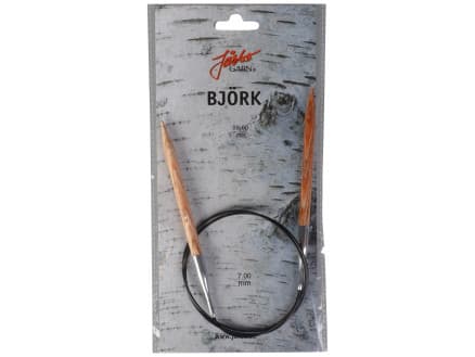 Järbo Björk Rundstickor Björk 80cm 7,00mm / 31.5in US10Â¾