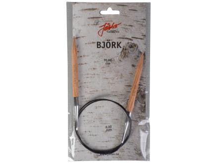 Järbo Björk Rundstickor Björk 80cm 8,00mm / 31.5in US11