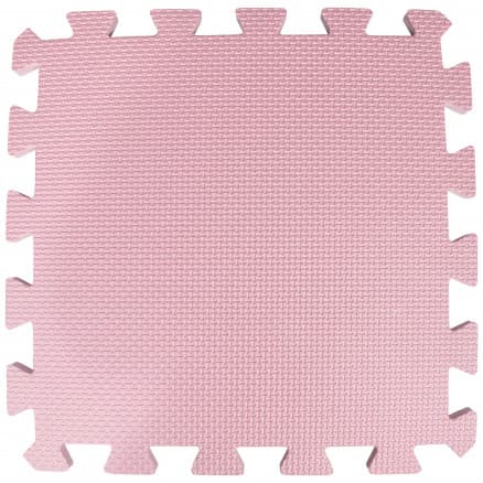 Infinity Hearts Blockningsmattor/Lekmattor Skum Rosa 30x30cm - 9 st