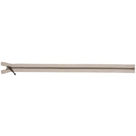 YKK Delbar Dragkedja/Blixtlås Antik Mässing Sand 6mm - 45cm