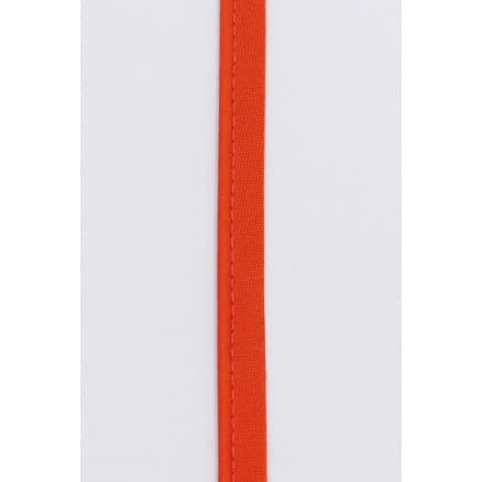 Passpoalband i Metermått Polyester/Bomull 510 Mörk Orange 8mm - 50cm