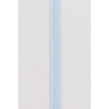 Passpoalband i Metermått Polyester/Bomull 300 Ljusblå 8mm - 50cm