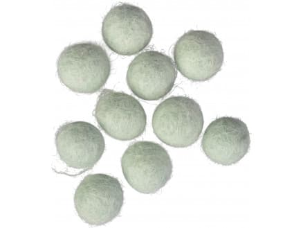 Filtkulor 10mm Ljus Mintgrön W5 - 10 st.