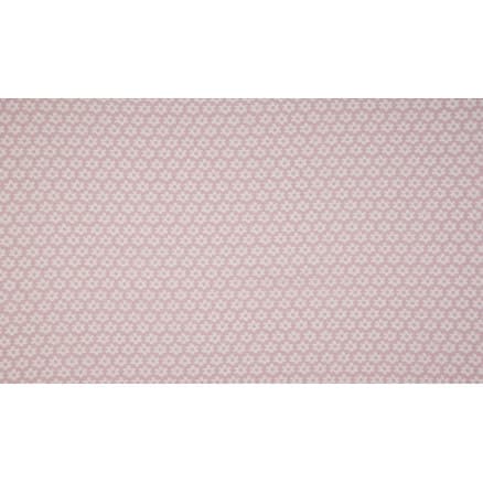 Minimals Bomullspoplin Tyg Print 11 Flower Dusty Rosa 145cm - 50cm