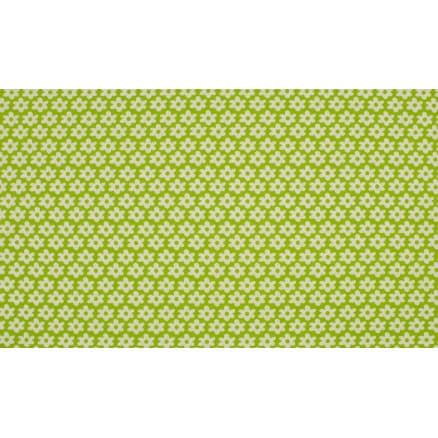 Minimals Bomullspoplin Tyg Print 24 Flower Lime 145cm - 50cm