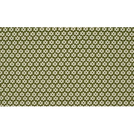 Minimals Bomullspoplin Tyg Print 25 Flower Khaki 145cm - 50cm