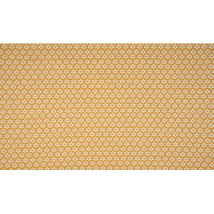 Minimals Bomullspoplin Tyg Print 83 Flower Ochre 145cm - 50cm