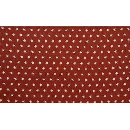 Minimals Bomullspoplin Tyg Print 137 Star Terra 145cm - 50cm
