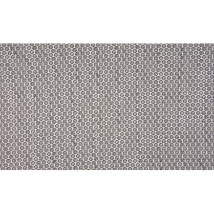 Minimals Bomullspoplin Tyg Print 250 Daisy White/Black 145cm - 50cm