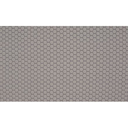 Minimals Bomullspoplin Tyg Print 265 Daisy Grey 145cm - 50cm