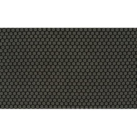 Minimals Bomullspoplin Tyg Print 269 Daisy Black/White 145cm - 50cm