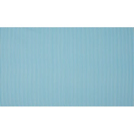 Minimals Bomullspoplin Tyg Print 302 Stripe Blue 145cm - 50cm