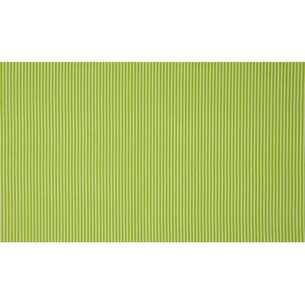 Minimals Bomullspoplin Tyg Print 324 Stripe Lime 145cm - 50cm
