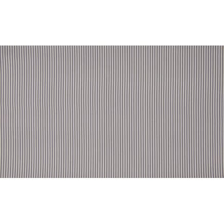 Minimals Bomullspoplin Tyg Print 365 Stripe Grey 145cm - 50cm