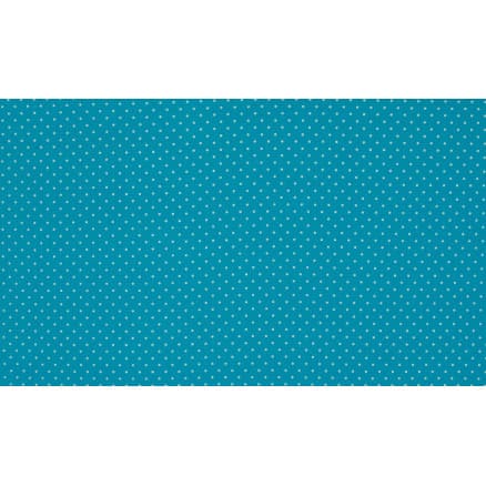 Minimals Bomullspoplin Tyg Print 404 Small Dot Aqua 145cm - 50cm