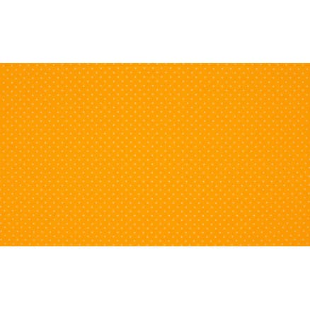 Minimals Bomullspoplin Tyg Print 431 Small Dot Yellow 145cm - 50cm