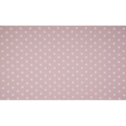 Minimals Bomullspoplin Tyg Print 511 Big Dot Dusty Rosa 145cm - 50cm