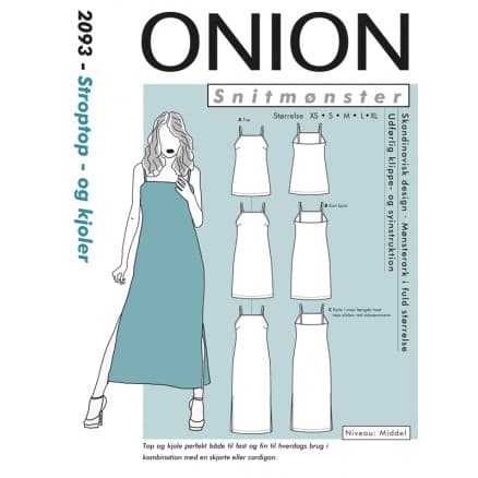 ONION Snittmönster 2093 Stroptop & klänningar