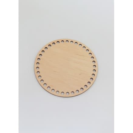 Väskbotten/Korgbotten Trä Ø17cm