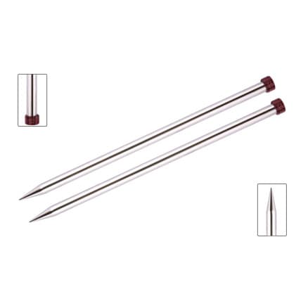 KnitPro Nova Metal Stickor / Jumperstickor Metall 30cm 3,75mm