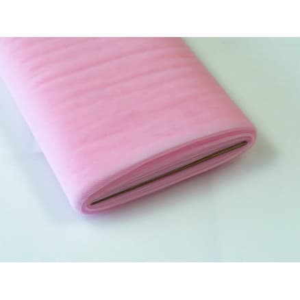 Brudtyll Nylon 24 Ljus Rosa 280cm - 50cm