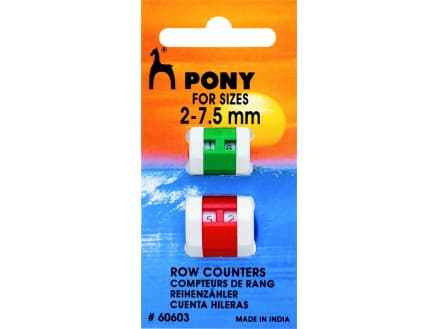 Pony Varvräknare 2-7,5mm - 2 st.