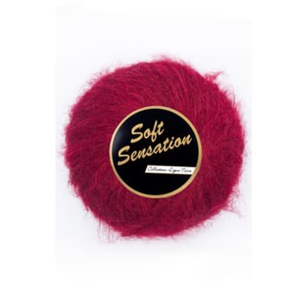 Lammy Soft Sensation Garn 42 Mörkröd