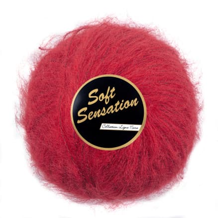 Lammy Soft Sensation Garn 43 Röd