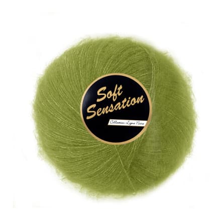 Lammy Soft Sensation Garn 71 Gräsgrön