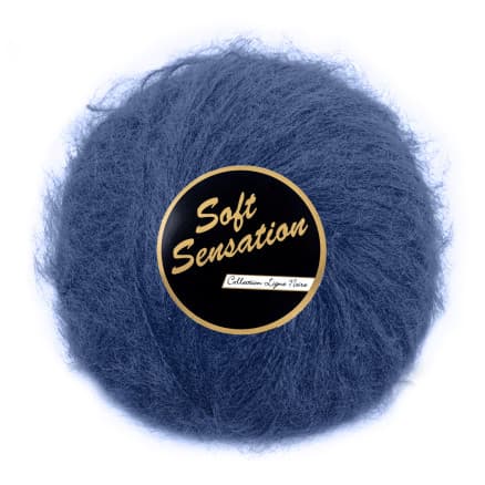 Lammy Soft Sensation Garn 890 Mörkblå