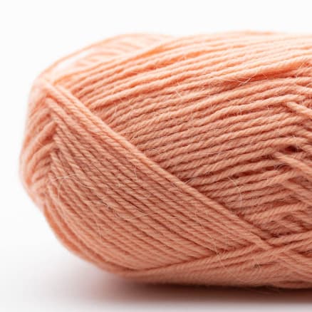 Kremke Soul Wool Edelweiss Alpaka 018 Persikoblomma