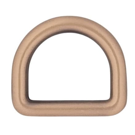 Infinity Hearts D-Ring Mässing Antik brons 25x25mm - 5 st