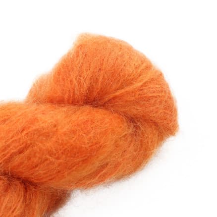 Cowgirlblues Fluffy Mohair Unicolor Morotsjuice