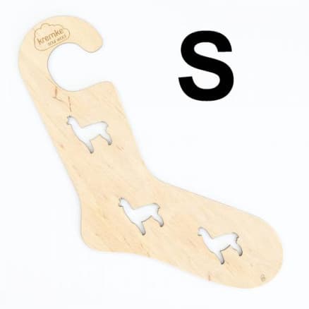 Kremke Soul Wool Trä Strumpblockare/Sockblockare Small - 2 st
