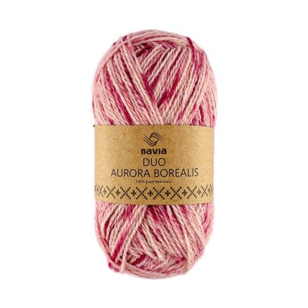Navia Duo Garn 268 Aurora Borealis Godis