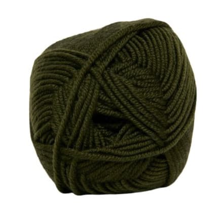 Hjertegarn Extrafine Merino 120 Garn 1285 Armygrön