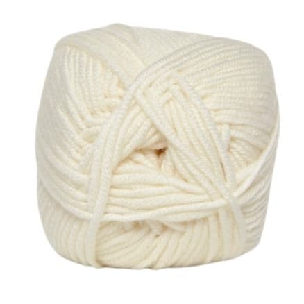 Hjertegarn Extrafine Merino 120 Garn 100 Råvit/Natur