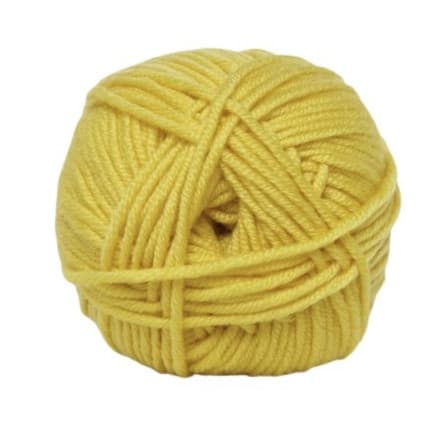 Hjertegarn Extrafine Merino 120 Garn 7441 Gul