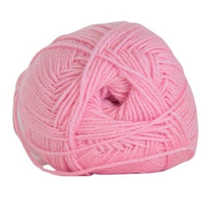 Â Hjertegarn Lana Cotton 212 Garn Färg 4951 Rosa