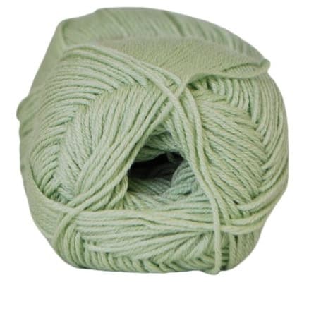 Â Hjertegarn Lana Cotton 212 Garn Färg 7093 Ljusgrön