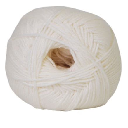 Â Hjertegarn Lana Cotton 212 Garn Färg 100 Natur