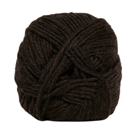 Hjertegarn Merino Cotton 294 Mörkbrun