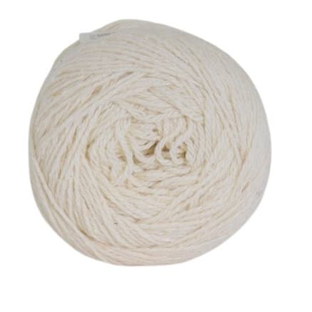 Hjertegarn Organic Trio Garn 5012 Råvit/Natur