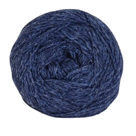 Hjertegarn Organic Trio Garn 5001 Mörkblå