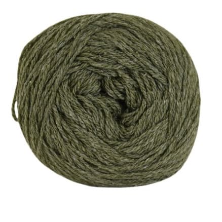 Hjertegarn Organic Trio Garn 5027 Mörkgrön