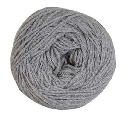 Hjertegarn Organic Trio Garn 5013 Ljusgrå