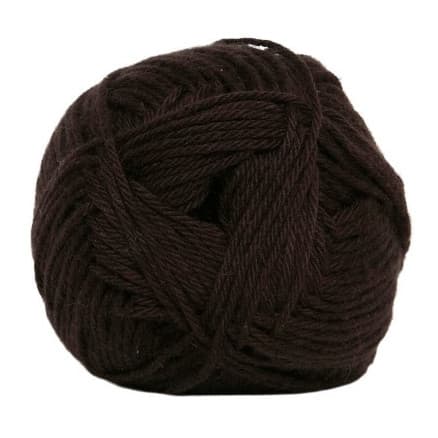 Hjertegarn Blend/Tendens Garn Unicolor 2500 Mörkbrun