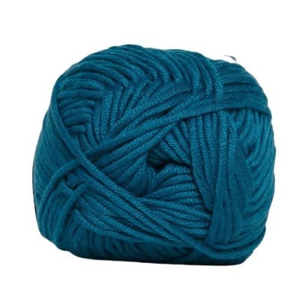 Hjertegarn Bommix Bamboo Garn Färg 8029 Mörk Turkos